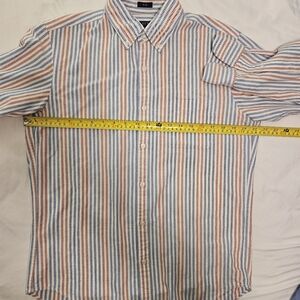 J. Crew Slim Multicolor Striped Oxford Shirt
